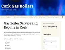 Tablet Screenshot of gasboilerservice.ie